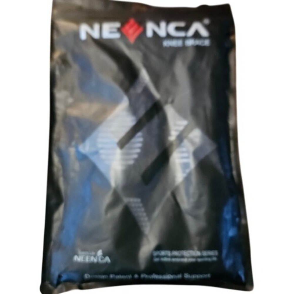 NEENCA HX053 Knee Brace Compression Sleeve with Patella Pad Black Large 1 Pair